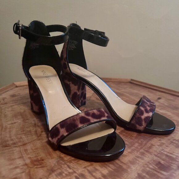 Nine West Animal Skin Sandals - Picture 3 of 3